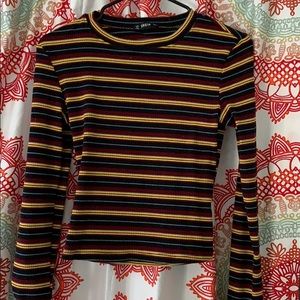 Striped thermal top